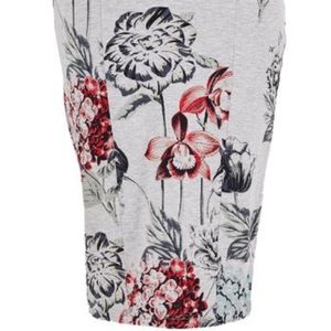 Melissa McCarthy Floral Ponte Skirt